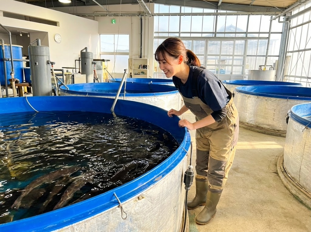 アクアポニックス（陸上養殖）